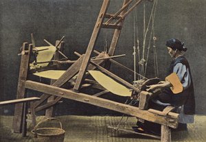 Chinese Weaver by European Photographer